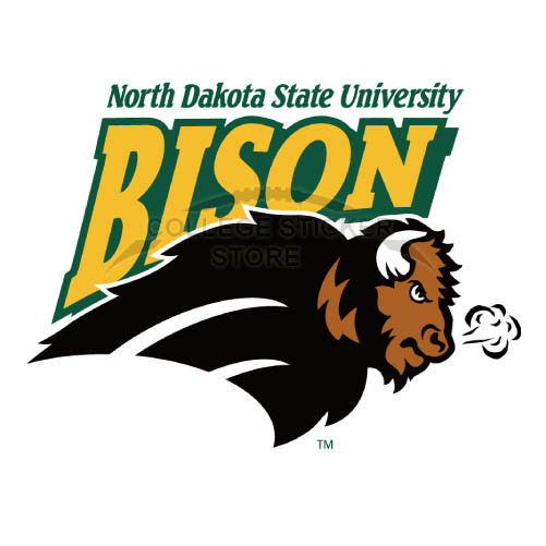 Personal North Dakota State Bison Iron-on Transfers (Wall Stickers)NO.5608